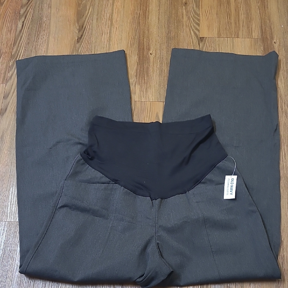 Women's Wide Leg Pants - Gray‎ zise L new.